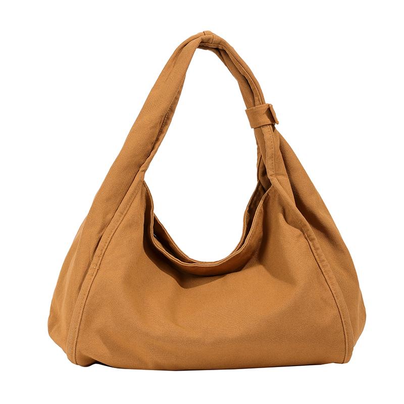 Damen-Umhängetasche Große Canvas-Handtaschen für Damen 2026 Cott-Stoff Fashi Koreanische Weibliche Lässige Tragetaschen Pastorale Einfache Tasche