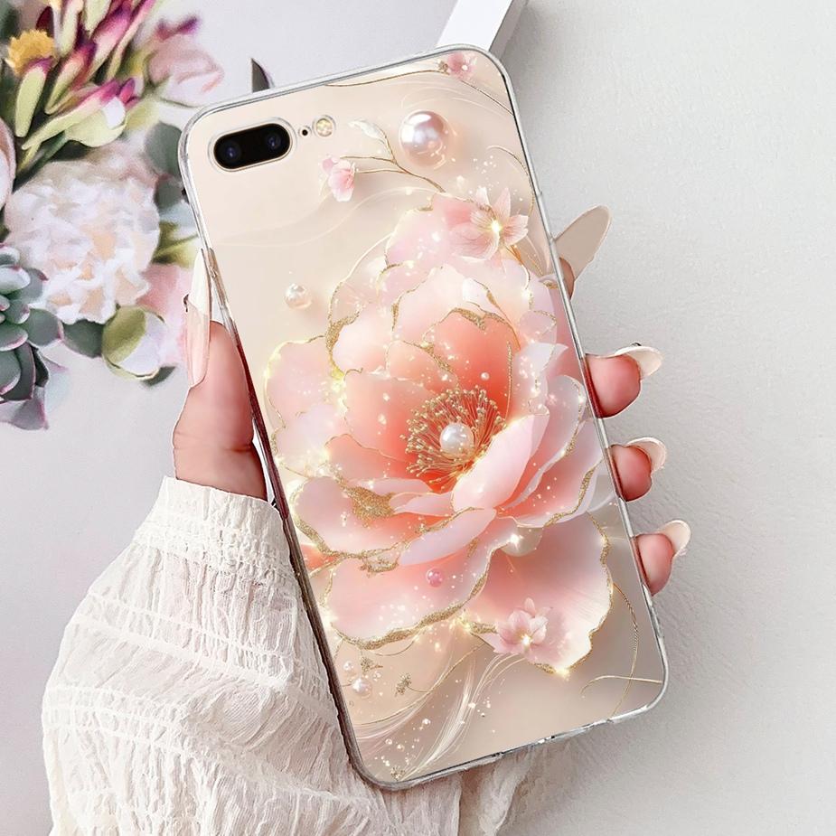 For Apple iPhone SE 2020 Case Popular Fashion Painted Cover 4.7'' Soft Silicone Phone Case For iPhone SE 2022 iPhoneSE 2020 Bags