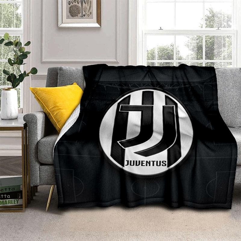 Juventus Football Club Logo Blanket Suitable For All Seasons Blanket Gift Bedroom Air Conditioning Blanket