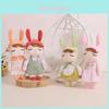 Colorful Metoo Angela Plush Doll Keychain Sweet Girl's Bag Charm And Accessory