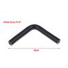 High Quality 90 Degree Silicone Elbow Hose 8mm 10mm 22mm 25mm 28mm Oil Coolant Pipe for Car and Truck