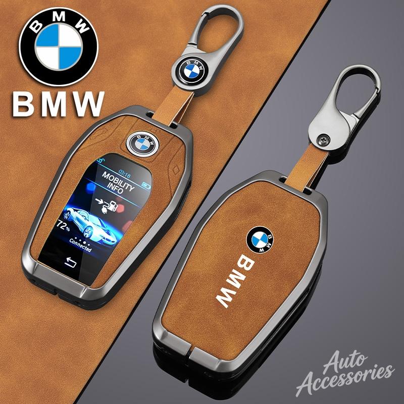 Zinc Alloy Leather Car Key Case Cover For Bmw X3 G01 G31 X5 G05 X4 G02 G30 G32 I8 X7 M5X F20 Car Key Protector Shell Accessories Msyj19