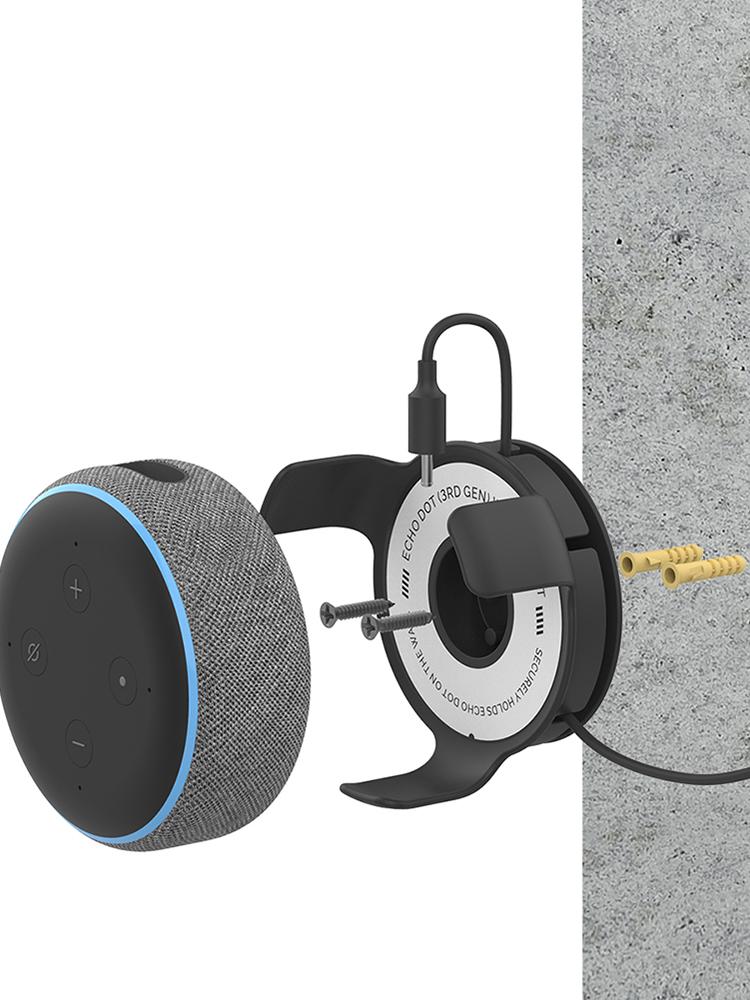 Speaker Wall Mount Bracket for  Echo Dot 3rd Generation Living Room Loudspeaker Wall Mount Bracket