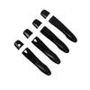 Black Door Handle Covers Trim With Smart Hole For Nissan Altima 2013-2018