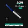 1/2/5pcs 220V 30W40W60W Electric Soldering Iron Core High Temperature Resistance 3 Sizes External Heating Element Replacement