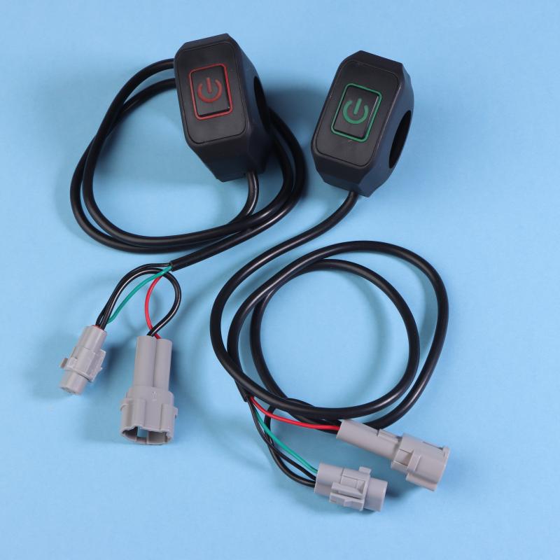 Motorrad Scheinwerferschalter Modifizierte Steuerung LED Licht 22mm Für Surron Light Bee X / S Für Talaria Sting Elektrofahrradteile