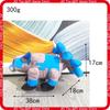 Roblox Nine Tailed Fox Grow A Garden Block Style Soft Stuffed Plush Toys For Game Fans Bedroom Decor Play Companion