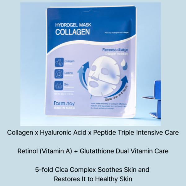 FARM STAY Hydrogel Mask Sheet Duo Set 1box (4 Sheets) 25g / 0.88 Oz Per Sheet (3 Options)