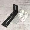 1Pc Adjustable L-Shape Corner Brace with Screws - Slotted Joint Right Angle Bracket for Furniture Wood Shelves Cabinet