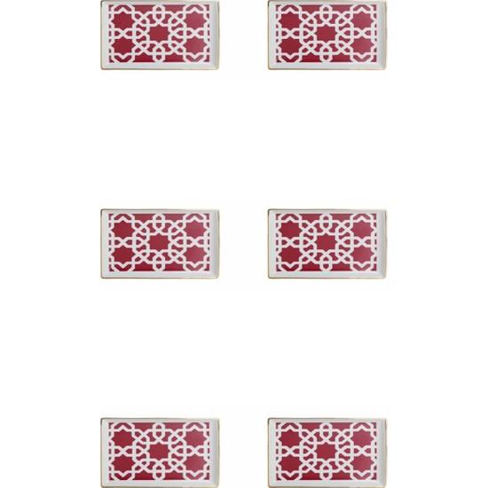 

Тарелка для завтрака Porland, Марокко, фуксия, 18 см, 6 шт. 04AP018781