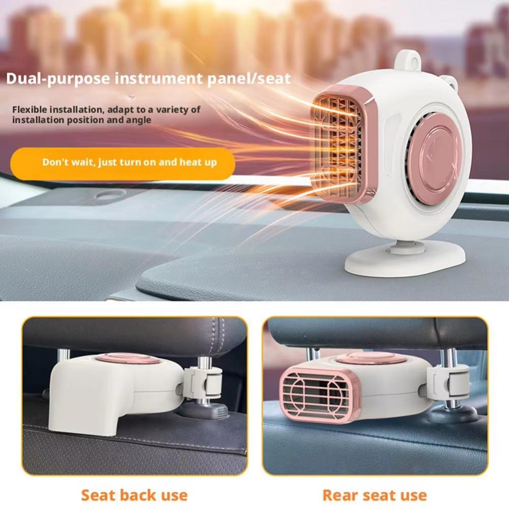 3 In 1 Car Heater Fan 12V 150W Windshield Defroster Demister Vehicle Electric Heater Car Vehicle