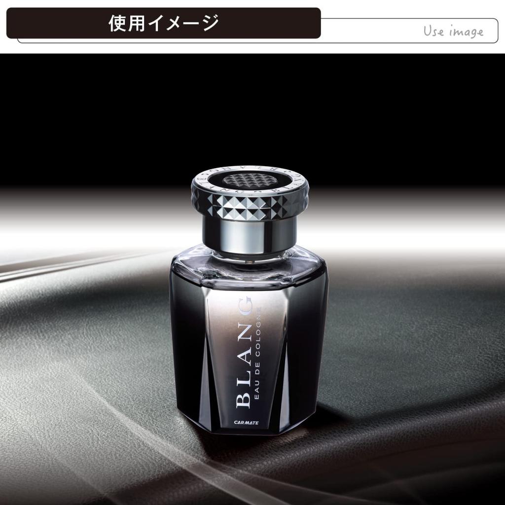 CARMATE Car Deodorizer Air Freshener BLANG Sirius Liquid Standing Type White Musk 130ml L151