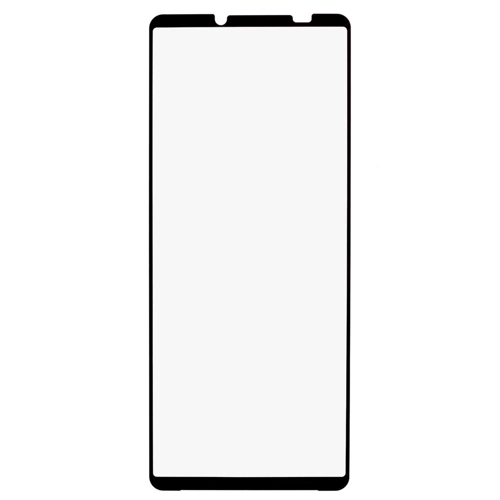 For Sony Xperia 1 VII Screen Protector Silk Printing Full Glue Tempered Glass Screen Film
