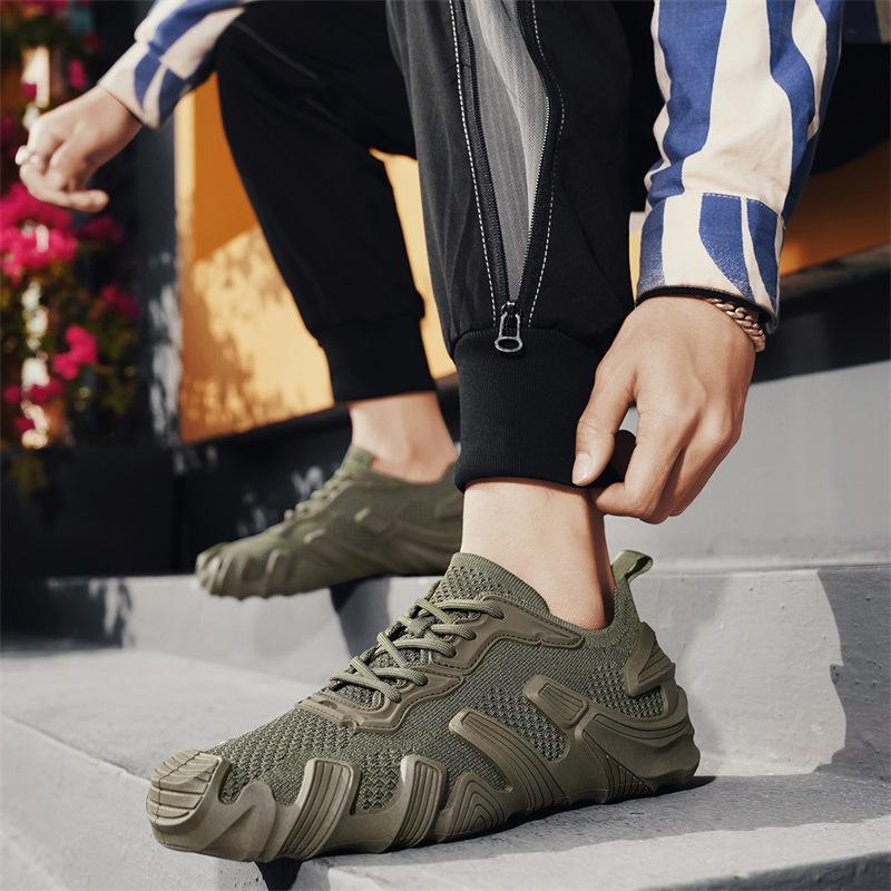 2025 Summer Socks Shoes Volcano Shoes 450 Small Cage Bag Octopus Coconut Shoes Casual Men's Single Shoes Live Stream