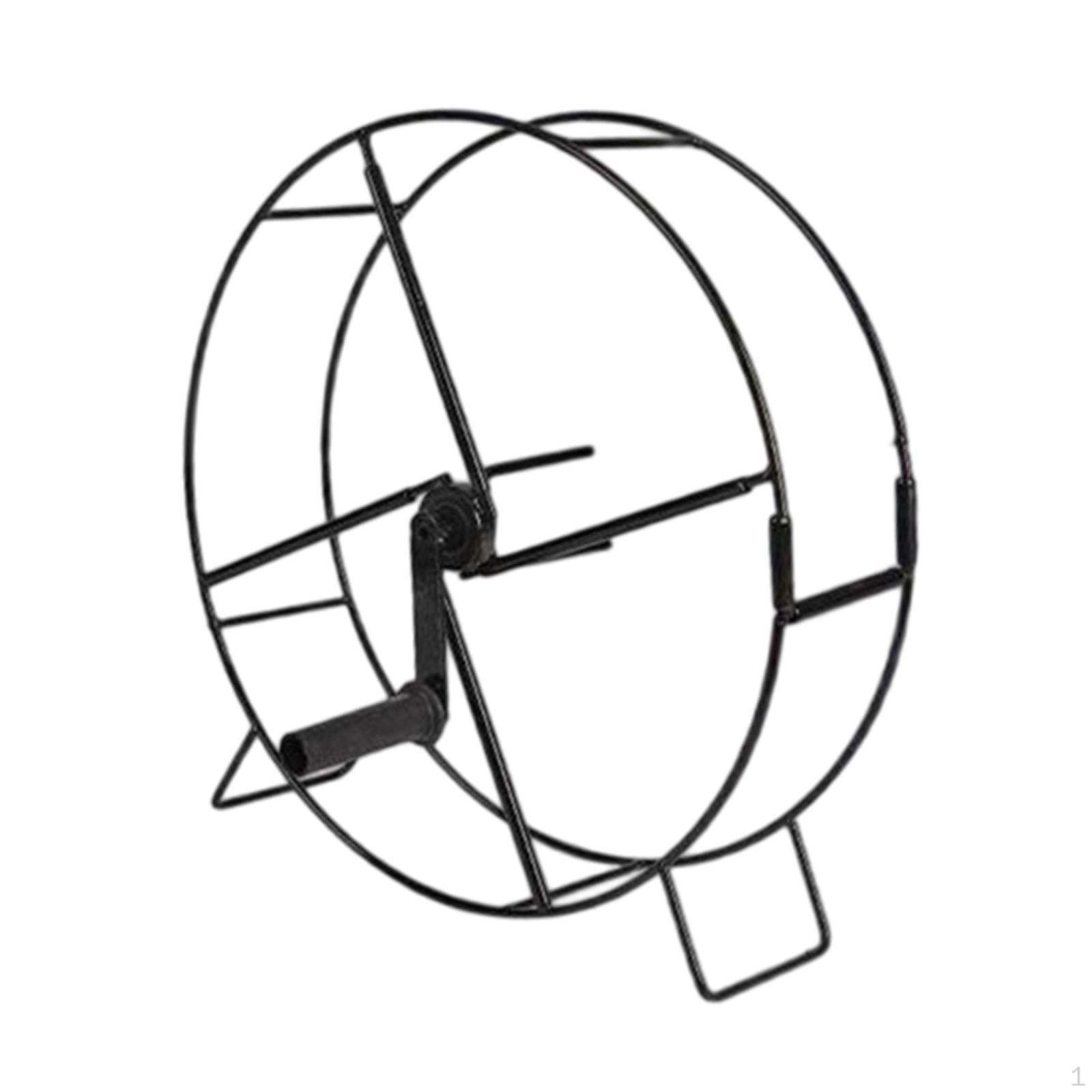 

Садовая тележка-катушка для шланга Стойка для хранения для мойки автомобиля Инструмент для намотки для уборки фермы floor stand type