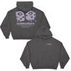 Mens Hooded Sweatshirt Star Print Loose Fit Casual Streetwear Youth