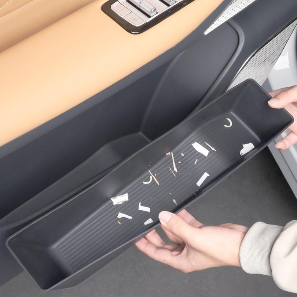 For Geely Starray EM-i Galaxy Starship 7 2025 2026 TPE Door Storage Box Mat Door Pocket Liner Pad Anti-Slip Interior Accessorie