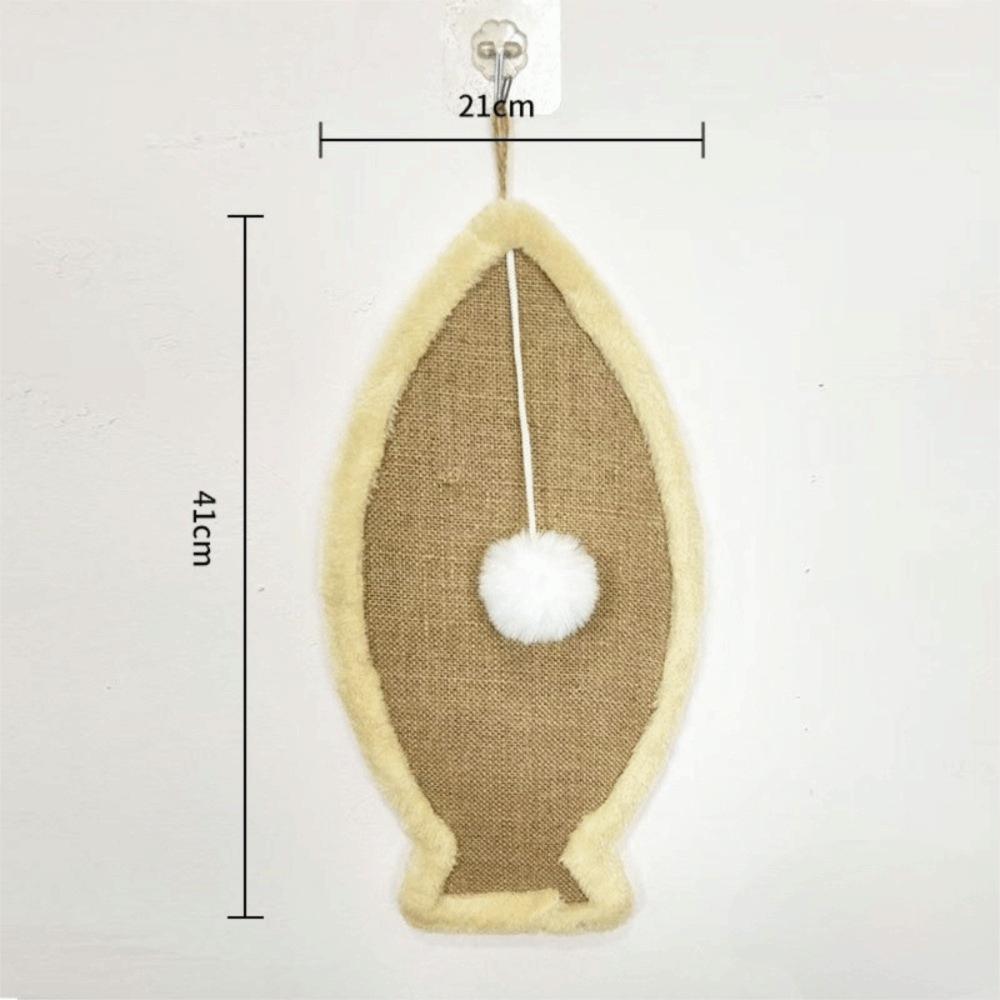 Wall-mounted Sisal Pad Durable Scratching Posts High Quality Interactive Toys  Furniture Protector