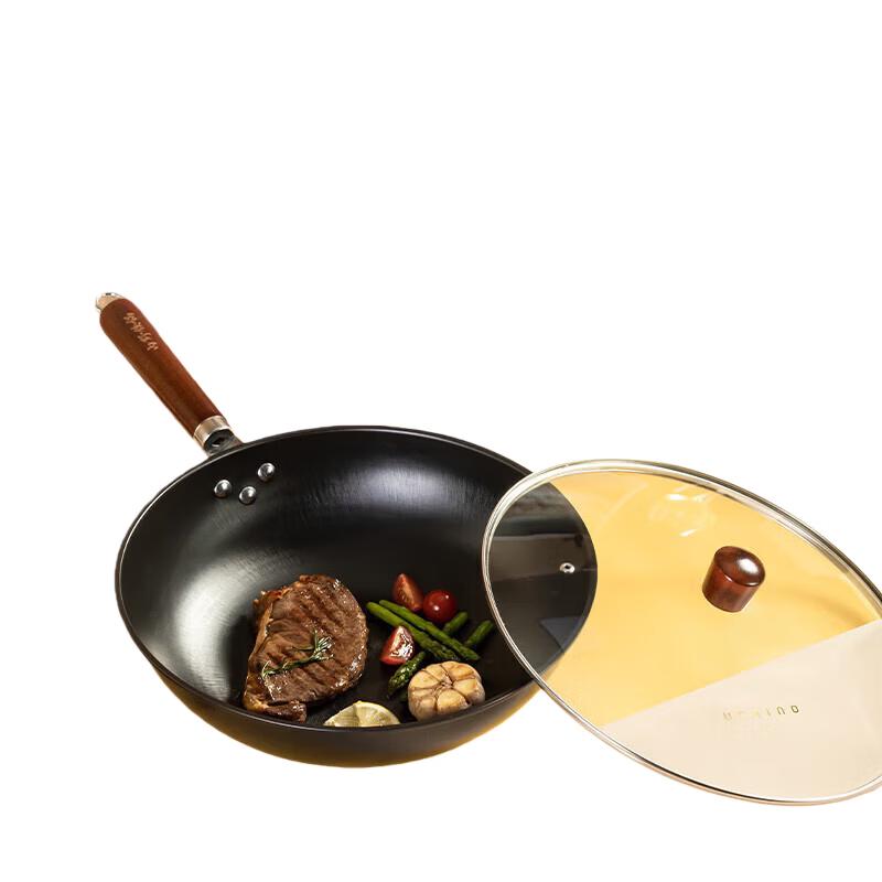 UCHINO Refined Iron Stir-fry Wok