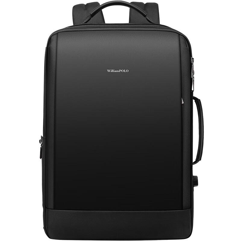 WILLIAMPOLO Business Travel Laptop Backpack 15.6 inch