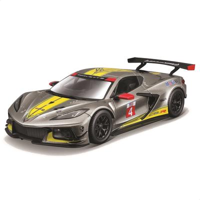 Bburago Chevrolet Corvette C8R 2020 Race Grey Diecast Model Finished Product 1/24 #3 / Car, 18-28024