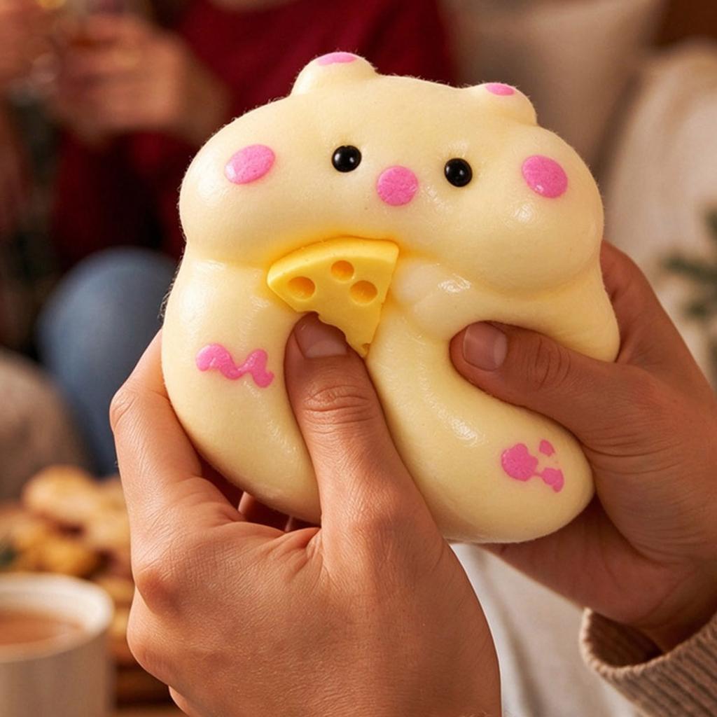 Realistic Hamster Toy Stress Sensory Toy for Adults Kids