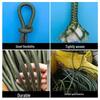 Green Nylon Hauling Rope