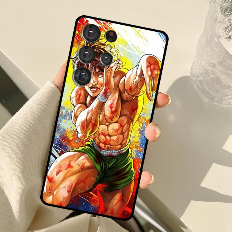 BAKI Hanma Yujiro Anime For Samsung Galaxy S22 Ultra S21 S20 FE S8 S9 S10 Note 10 Plus Note 20 Ultra Phone Case