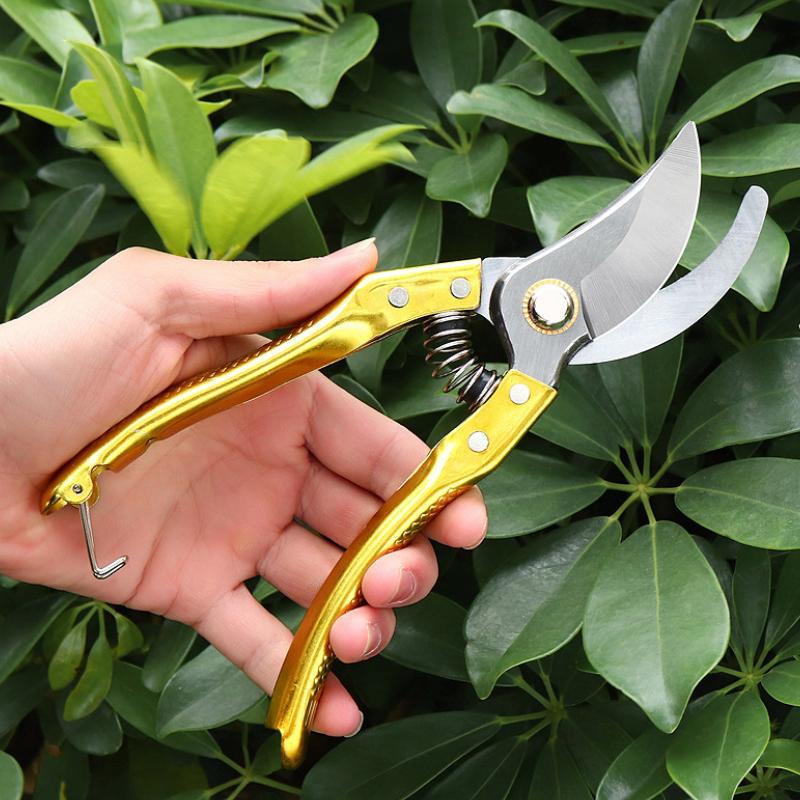 SK5 Steel Garden Pruning Shears Flower & Fruit Tree Branch Cutter Heavy-Duty Gardening Scissors Gardening Tools