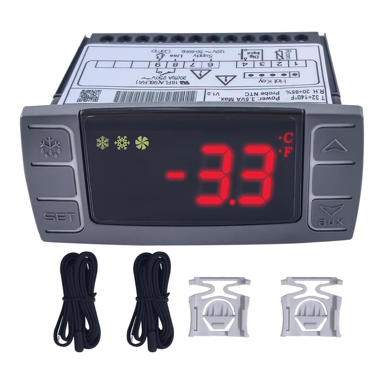 Programmējams dzesēšanas sistēmas kontrolieris 120V 50Hz