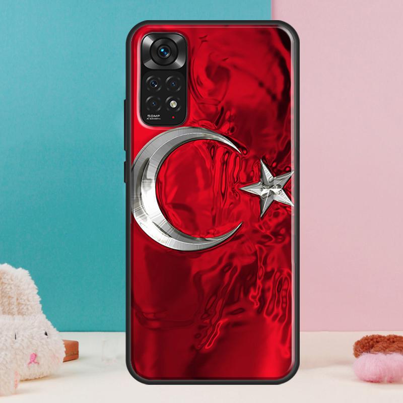 Turkei Turkey Ataturk Flag Case For Xiaomi Redmi Note 14 13 12 Pro 11 9 10 9S 10S 11S 12S Redmi 14C 13C 10C 12C Cover