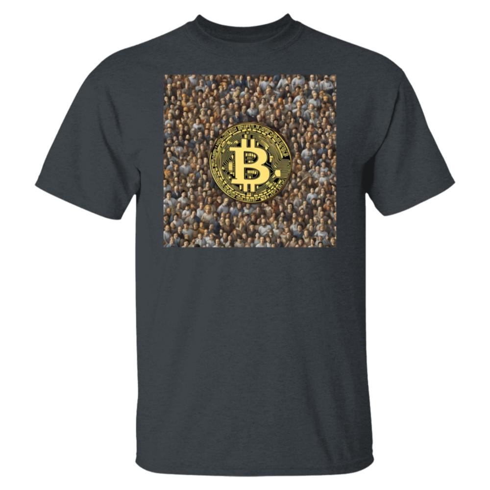 

Bitcoin BTC Crypto Cryptocurrency Altcoin HODL Dark Heather T-Shirt UPC36345 Unisex T-Shirt L