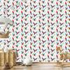Parrots Wallpaper White and Blue for Living Room and Bedroom 50x1000