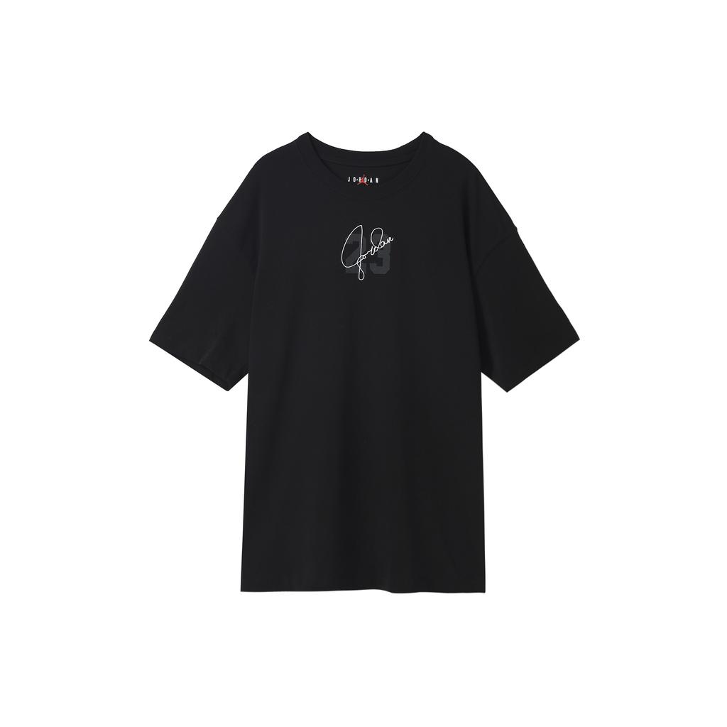 Jordan Drop Shoulder Sleeve T Shirt Women's Black DM3245-010