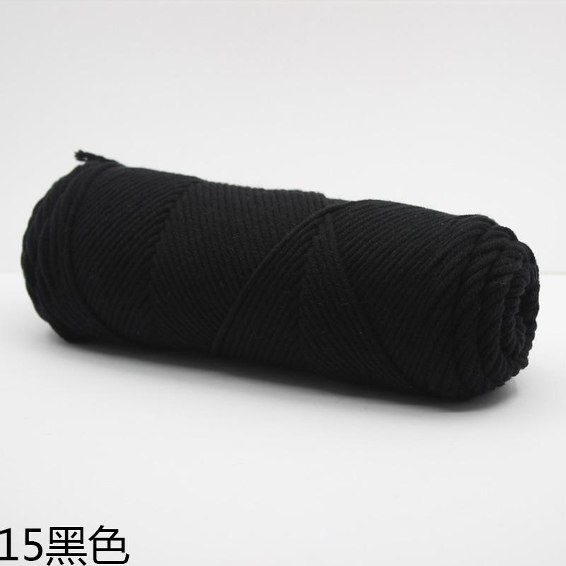 100g/Klubko Bavlněná Vlna Ručně Pletený Šátek Rukavice Čepice Silná Příze Vícebarevná Ozdoba Přírodní Materiál Měkký Materiál