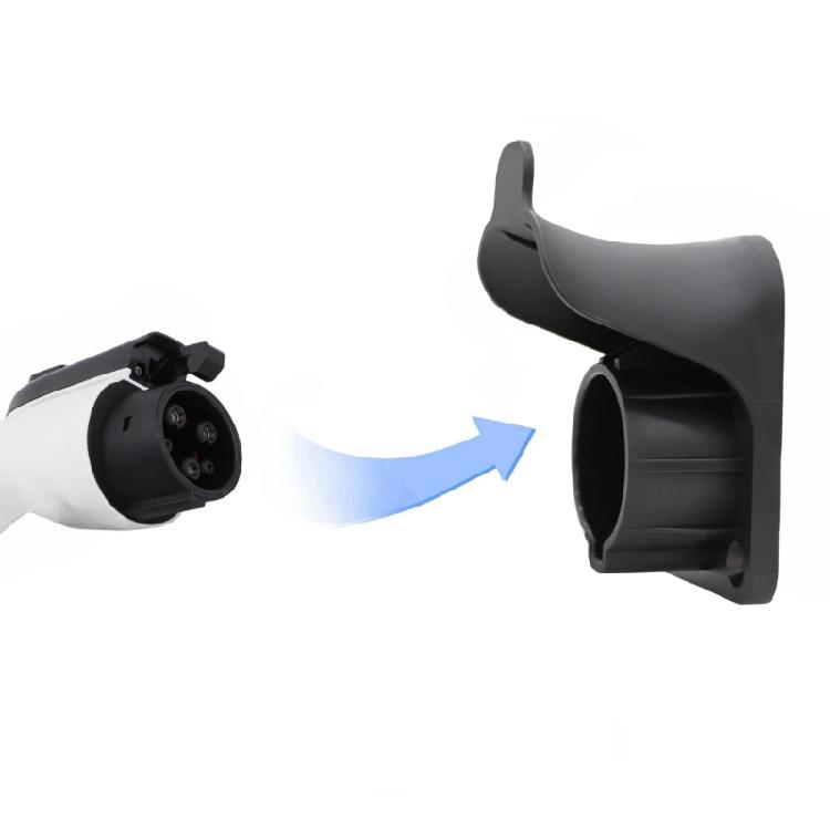 Electric Vehicle Charging Holder Charging Cable Organizers Car Charging Cable Hangers Wall Mount Connector for J1772