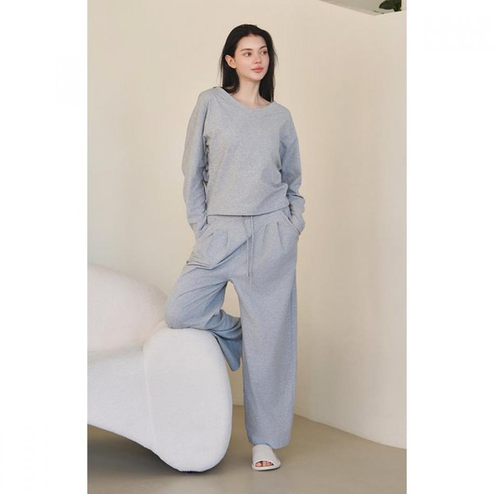 Huit Women Presentation Two Tuck Wide Fit Pants Htwpn5k03t