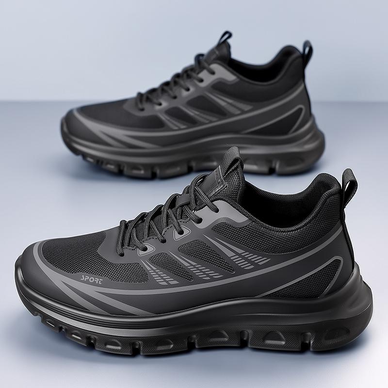 Men's Thick-Soled Breathable Sports and Casual Shoes Non-Slip Shock-Absorbing Outdoor Hiking Shoes