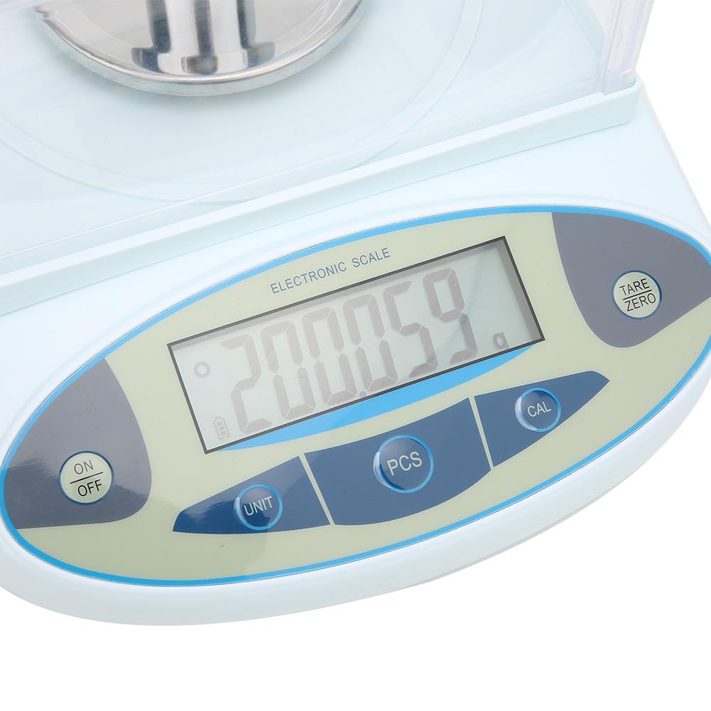 500g X0.01g Lab Analytical Precision Balance Electronic Scale with 200g Weight