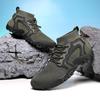 Men's Amphibious Mesh Hiking Shoes - Breathable High-Top Plus Size for Outdoor Sports & Climbing