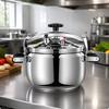 304 Stainless Steel Pressure Cooker Non-Electric with Locking