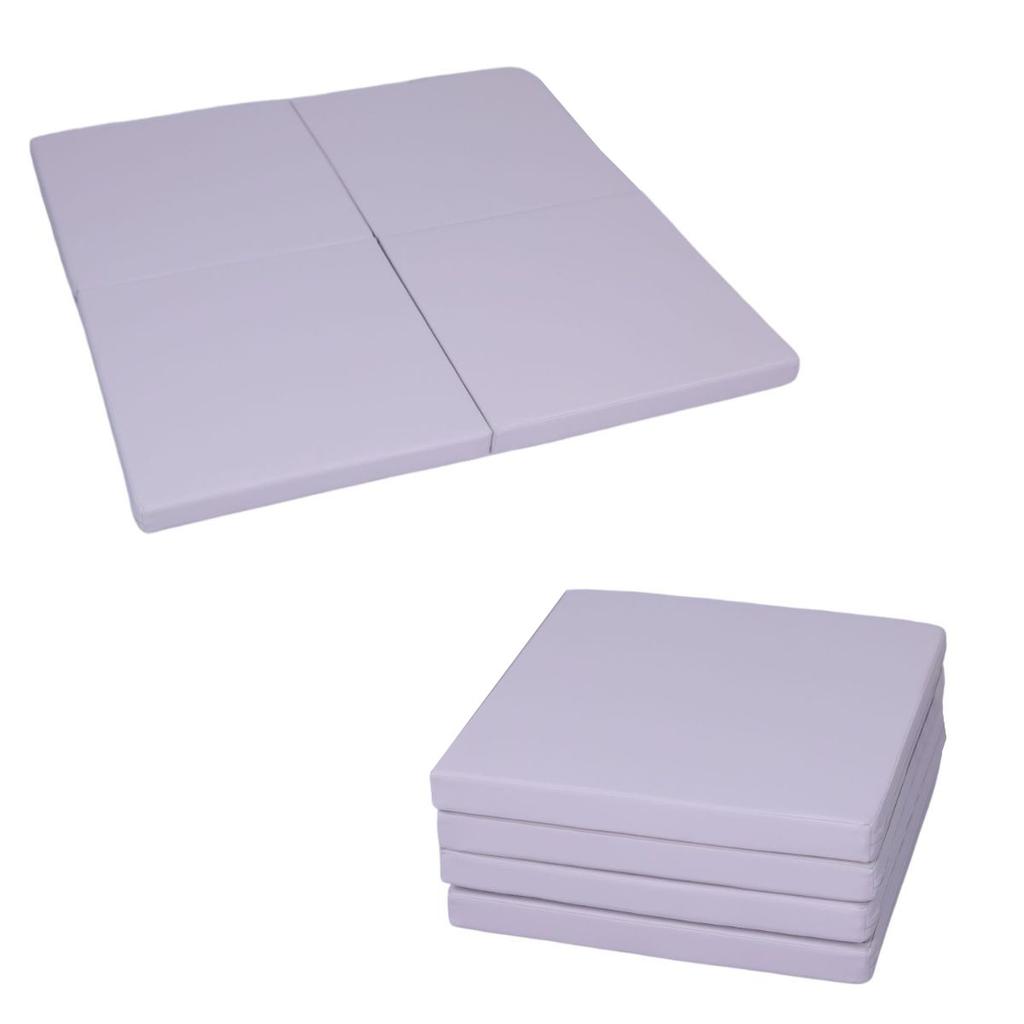 Gymnastic Mats Mattress Satellite 100X100X5 Cm Four-Part - Grey