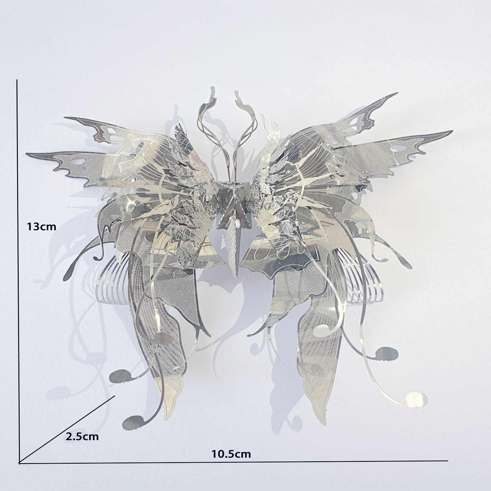 

Butterfly 3D Metal Game Exquisite Butterfly Insect Animal Assembly Model Laser Cutting Kit Jigsaw Game Toys For Kids Adult