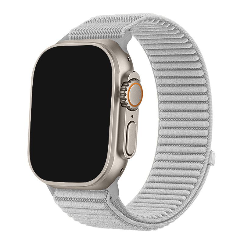 Nylon Braided Sport Strap For Apple Watch Band 49MM Bracelet for iWatch 10 9 8 7 6 5 4 SE Ultra 1 2 49mm 46 45 44 42 41 40 38mm