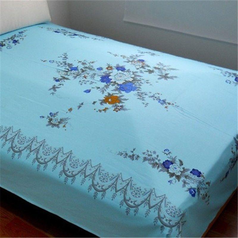Retro Nostalgic National Style Bed Sheets Quilt Cover Four-Piece Set Dormitory Bed Sheet Bed Sheets