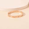 Edelstahlarmband Hohlsternmuster Armband Handgelenkschmuck Sternarmreif