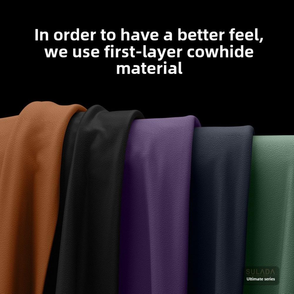 Pouzdro MagSafe pro OPPO Find N5 s vysoce kvalitním matným koženým skládacím pantem, vestavěným magnetickým bezdrátovým nabíjením a nárazuvzdorným pevným pouzdrem