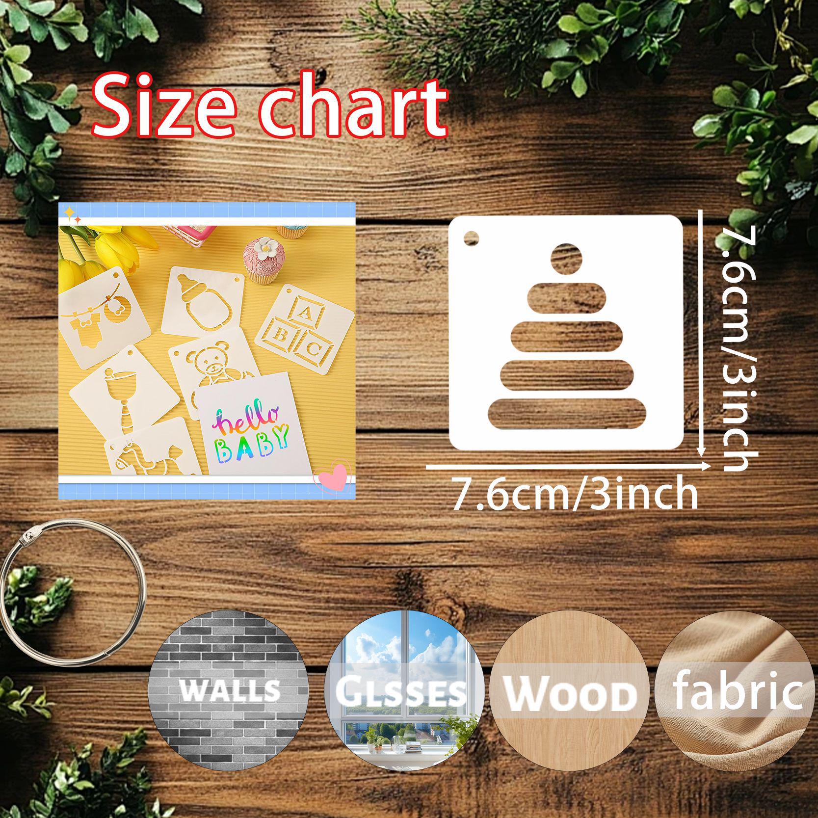 Hot-Selling Plant Painting Stencil for Children s DIY Journals