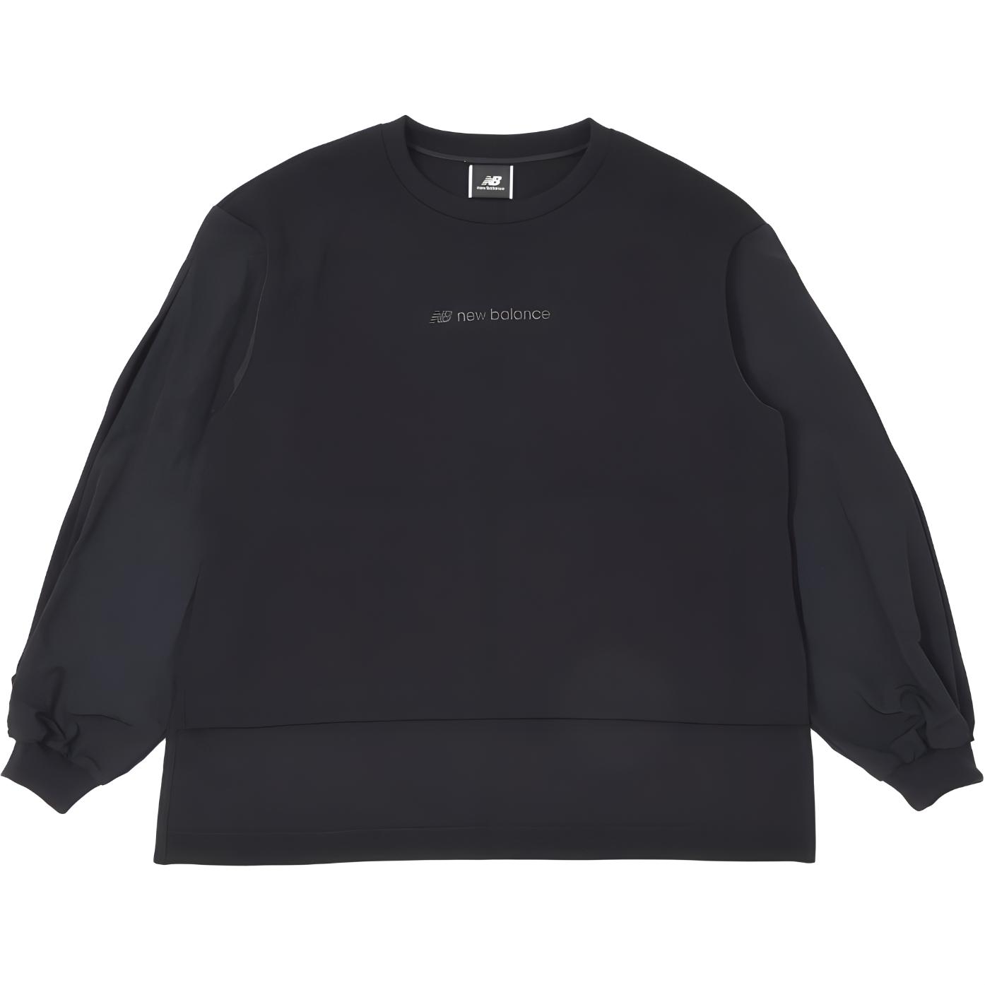 New Balance Met24 Sweatshirt Women s Black AWT45024-BK L