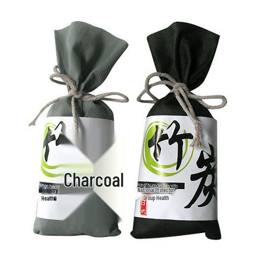 Bamboo Charcoal Bag 140g - Car Deodorizer & Formaldehyde Remover